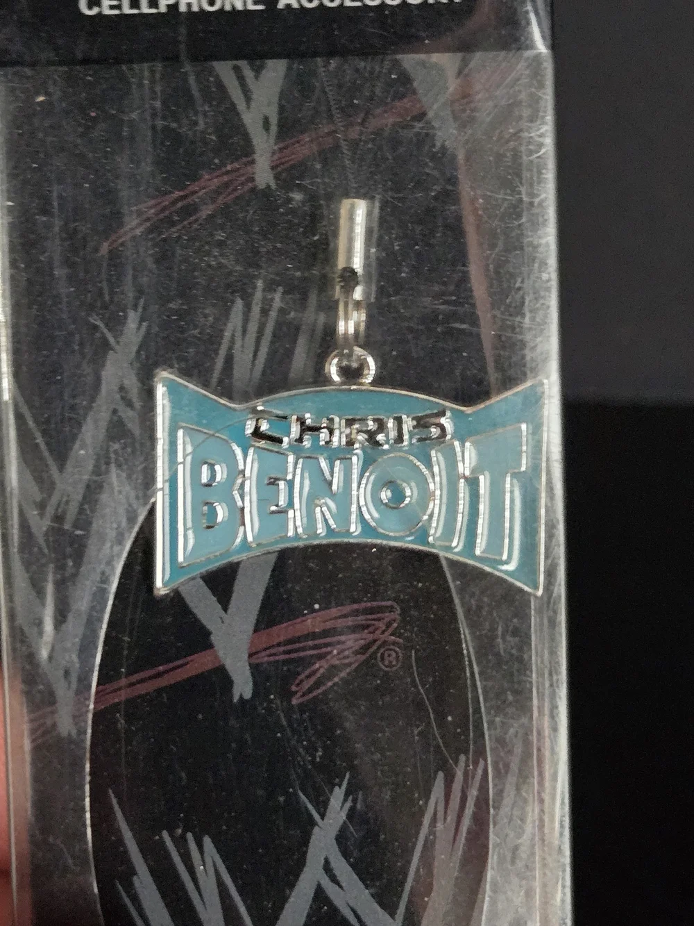 Chris Benoit Pendant Cellphone Accessory RARE WWE ECW Chris Benoit Merch